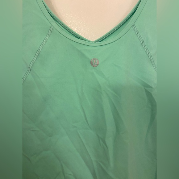 Lululemon Align T-Shirt Wild Mint Green Size 8 - Picture 6 of 7